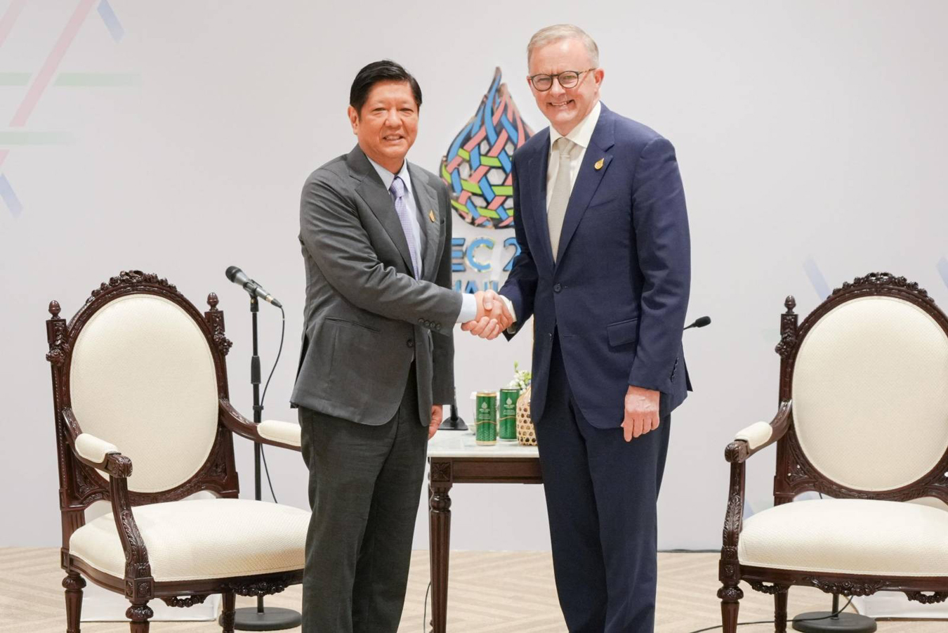 Australia Prime Minister Anthony Albanese on Saturday lauded the Philippines and Australia's good economic and people-to-people relations in his historic meeting with President Ferdinand R. Marcos Jr. in Bangkok.