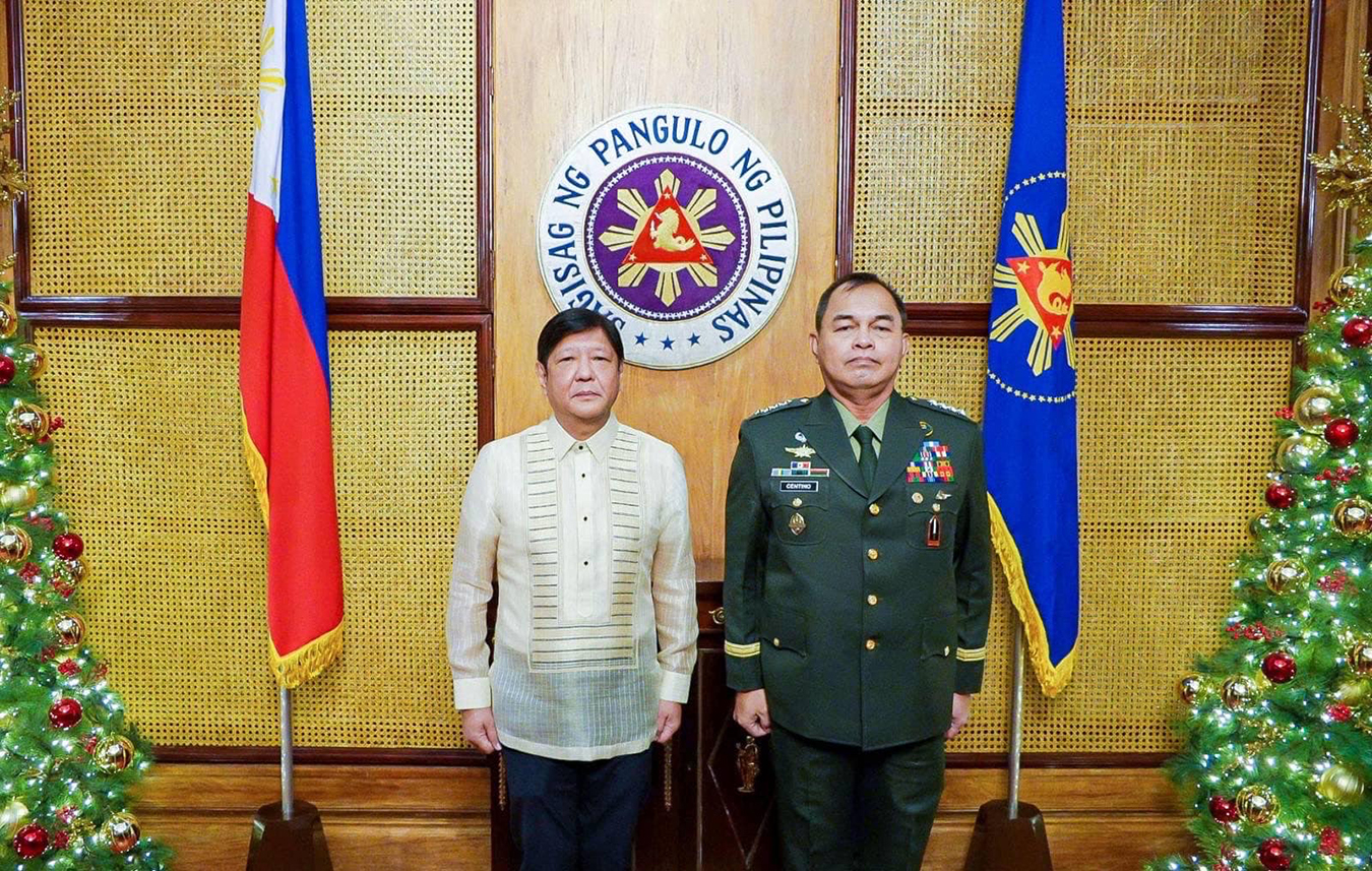 President Ferdinand R. Marcos Jr. has appointed Gen. Andres Centino as Chief of Staff of the Armed Forces of the Philippines. Centino replaces previous appointee, Lt. Gen. Bartolome Bacarro.