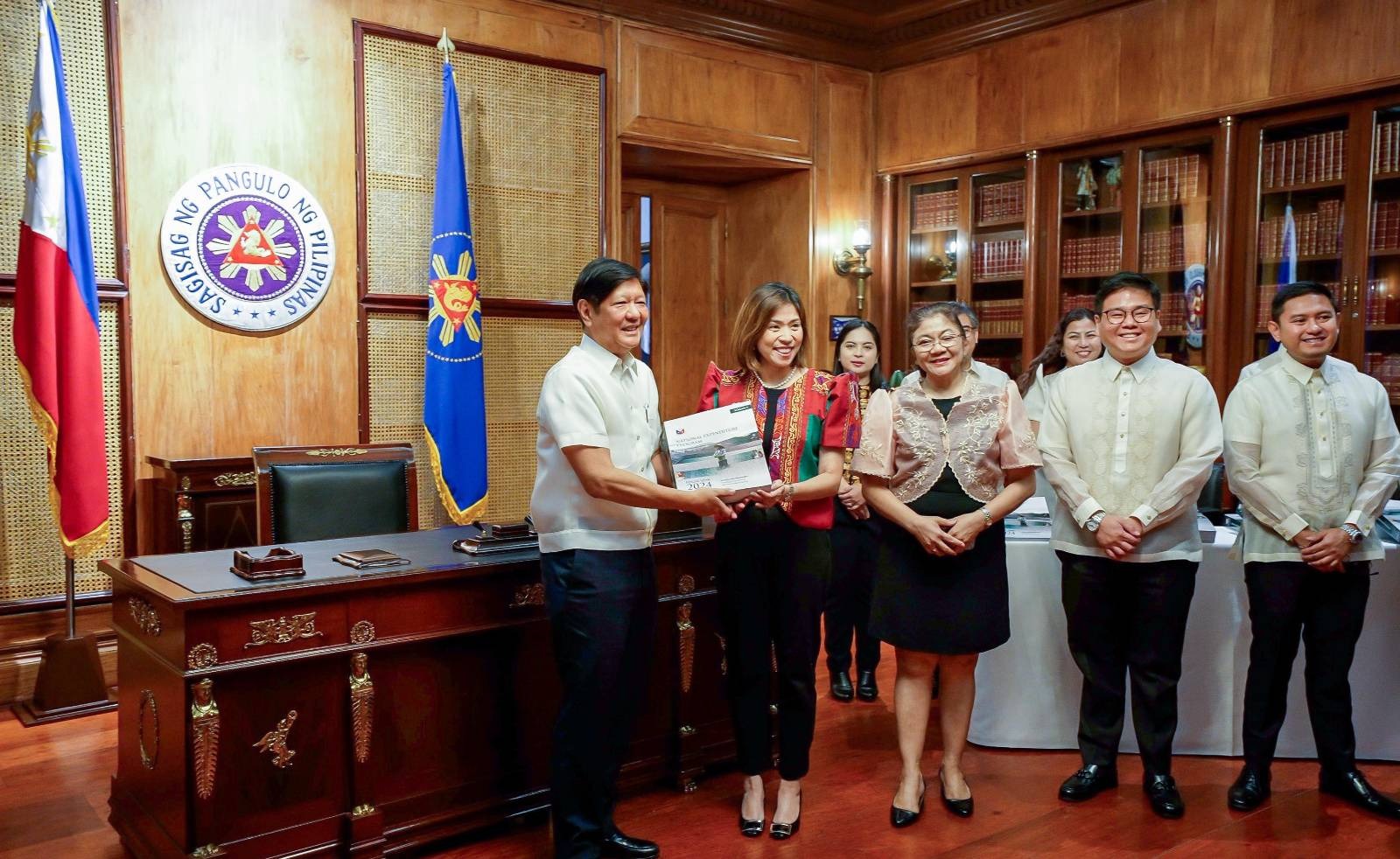 DBM hands over Fiscal Year 2024 National Expenditure Program to PBBM